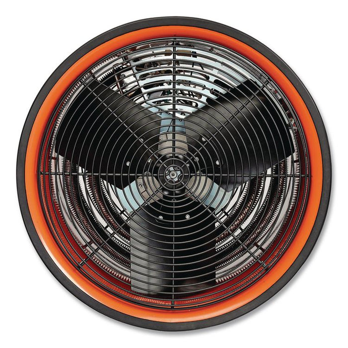 Electric Salamander Heater with Adjustable Thermostat, 480 V, 15,000 W, 23.03 x 20 x 24.68, Orange