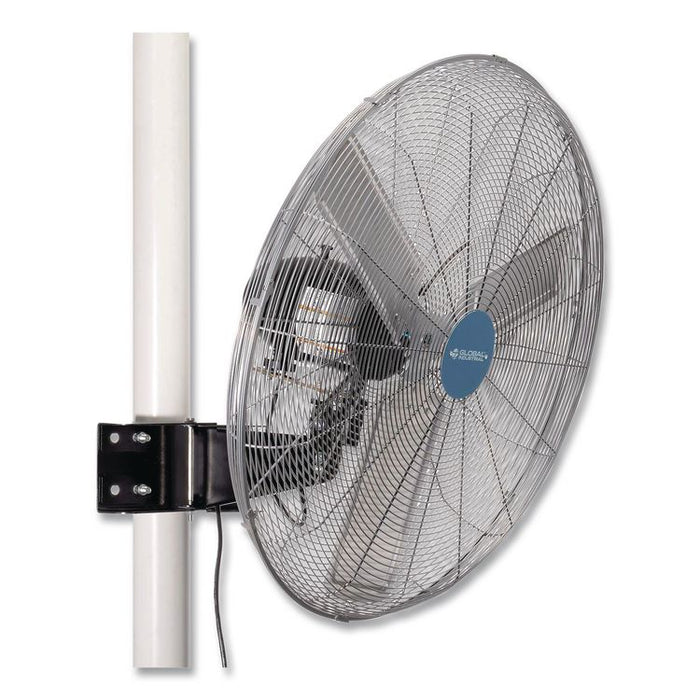 Deluxe Oscillating Fan, Pole or Column Mount, 30", 7,300 CFM, 1/2 hp