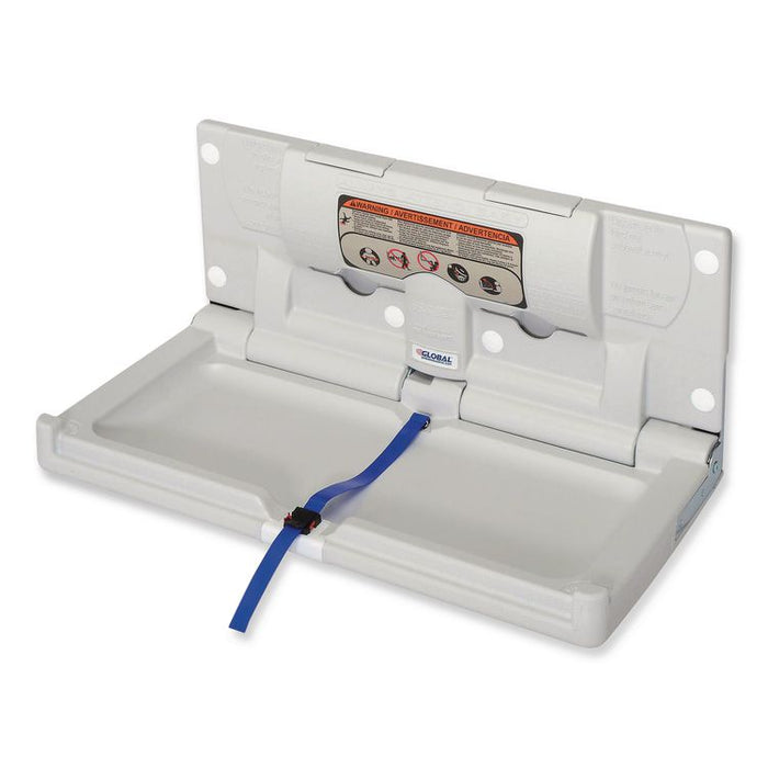 Baby Changing Station, 18 x 36, Gray