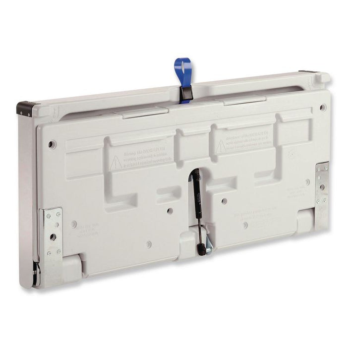 Stainless Steel Baby Changing Station, 34.6 x 17.37, Silver