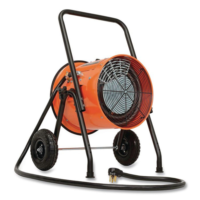 Portable Salamander Heater with Adjustable Thermostat, 10,000 W, 21.59 x 28 x 38.5, Orange