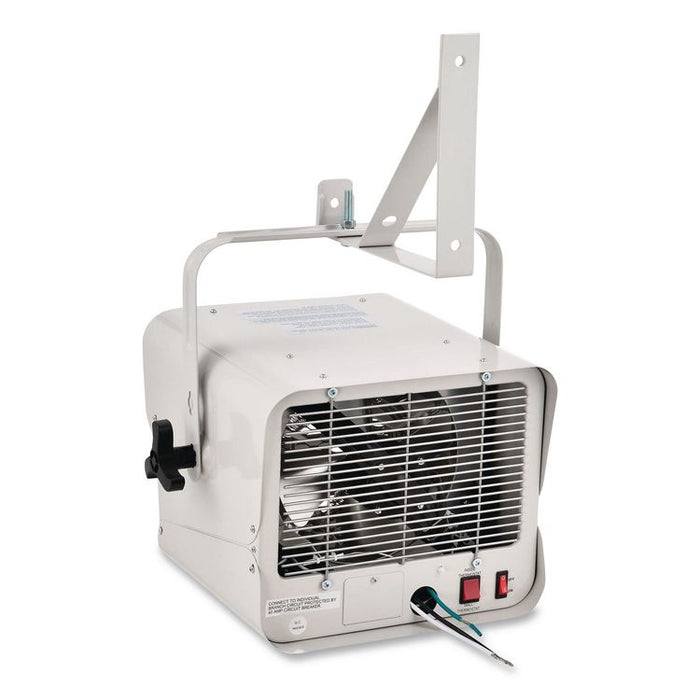 Unit Heater Horizontal Downflow with Remote, 7,500 W, 14.68 x 15 x 12.5, White