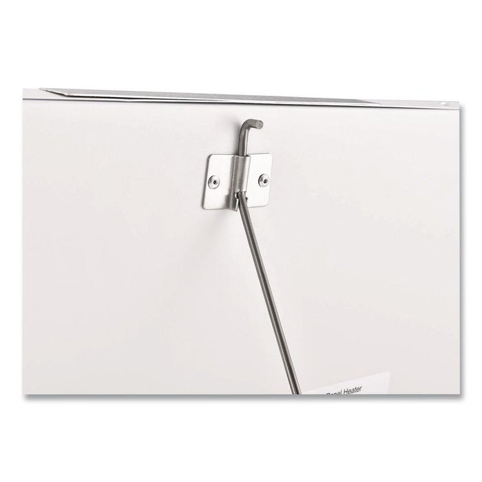 Radiant Panel Heater, 120 W, 22.43 x 1.06 x 14.87, White