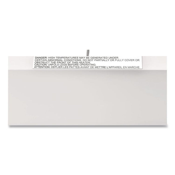 Radiant Panel Heater, 120 W, 22.43 x 1.06 x 14.87, White