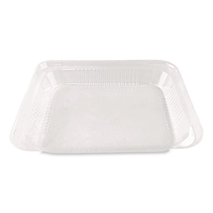 Plastic Dome Lid, 10.75 x 10.19 x 1.63, Clear, 100/Carton