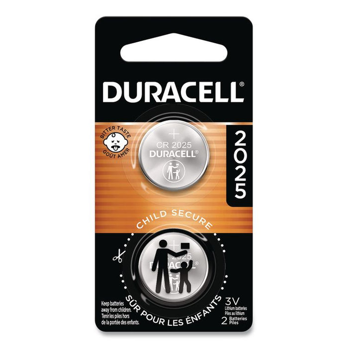 Lithium Coin Batteries, 2025, 2/Pack