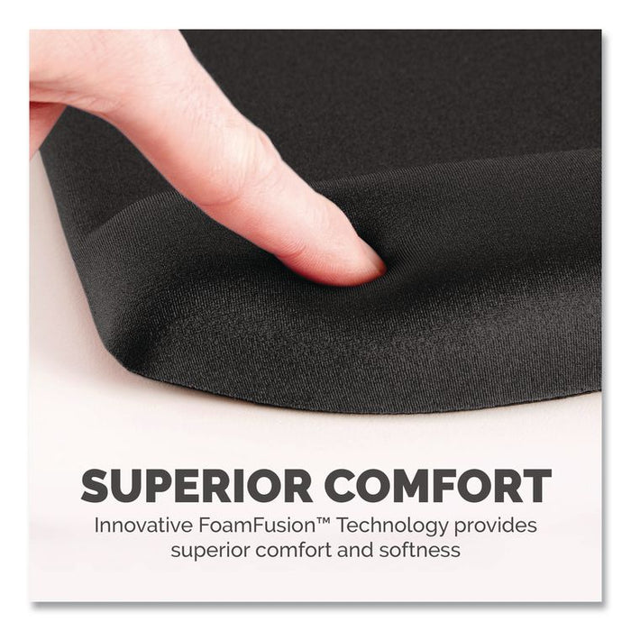 PlushTouch Keyboard Wrist Rest with FoamFusion Technology, 18.12 x 3.19, Graphite