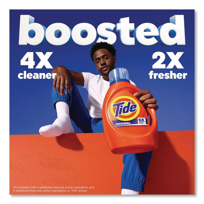 Liquid Laundry Detergent, Original Scent, 64 Loads, 80 oz Bottle, 4/Carton