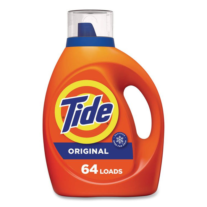 HE Laundry Detergent, Original Scent, Liquid, 64 Loads, 80 oz Bottle