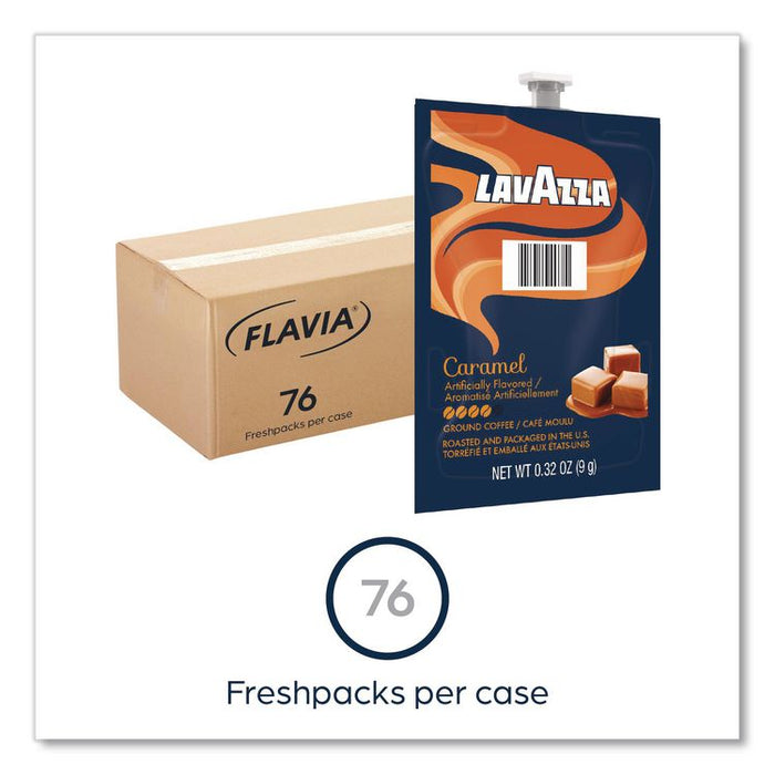 Lavazza Carmel Coffee Freshpack, 76/Carton