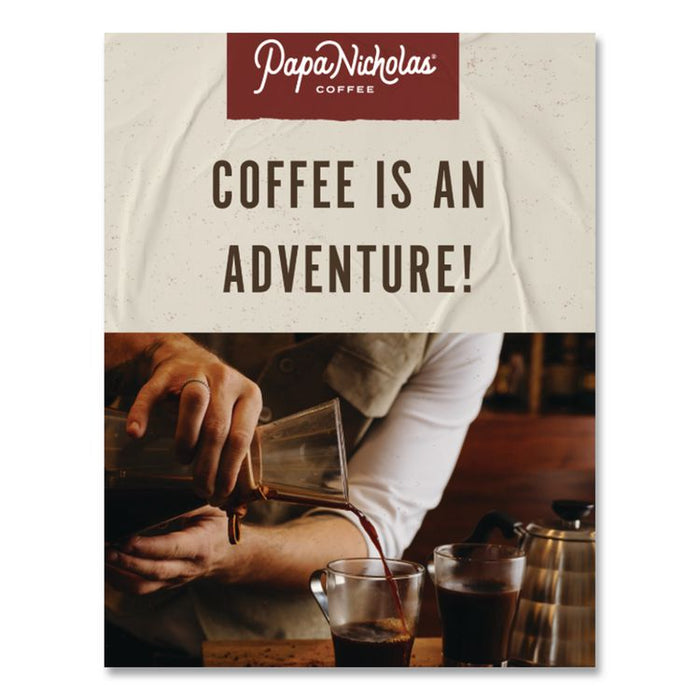 Premium Coffee, Decaffeinated French Roast, 18/Carton
