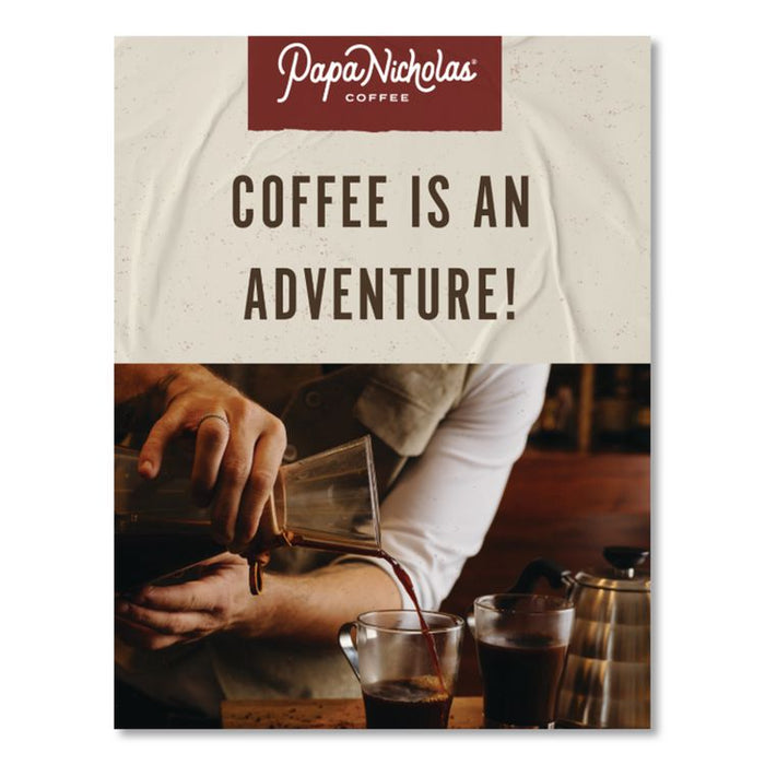 Premium Coffee, French Vanilla, Ground Portion Packs, 18/Carton