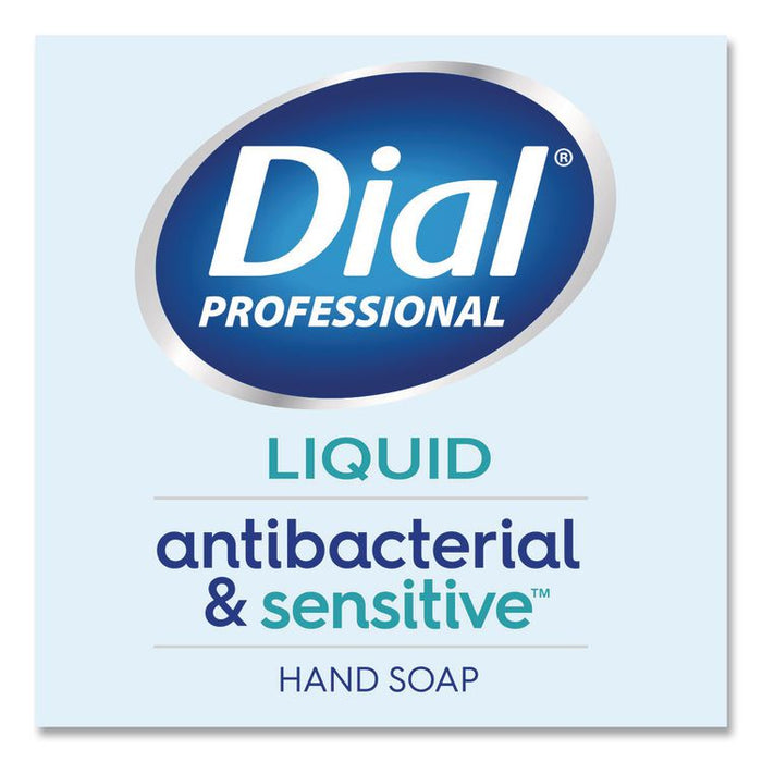 Antibacterial and Sensitive Fragrance-Free Liquid Hand Soap, Unscented, 11 oz, 12/Carton