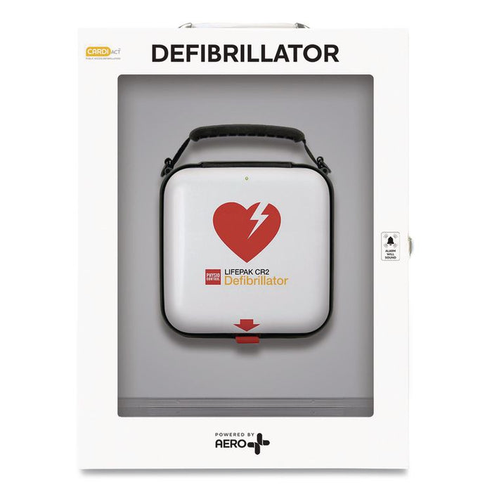 LIFEPAK CR2 Wi-Fi Alarmed Cabinet, Semi-Automatic, English, Handle