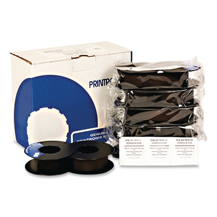 107675007 Text Ribbon, Black, 6/Box