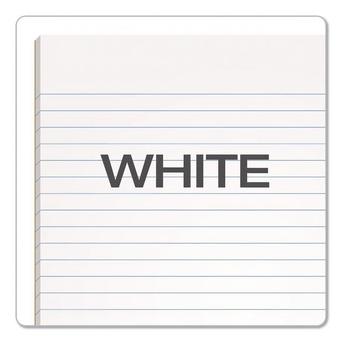 Glue Top Pads, Narrow Rule, (50) White 8.5 x 11 Sheets, Dozen