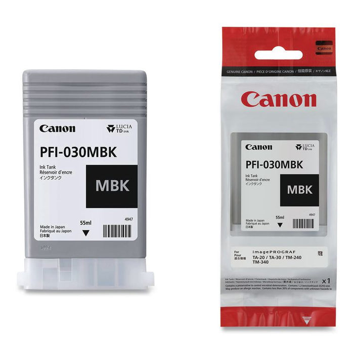 3488C001 (PFI-030) Ink, Matte Black