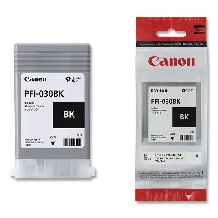 3489C001 (PFI-030) Ink, Black