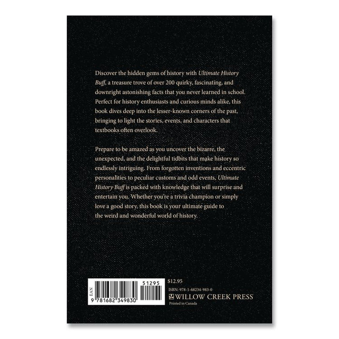 Ultimate History Buff Softcover Book, Paperback, 112 Pages