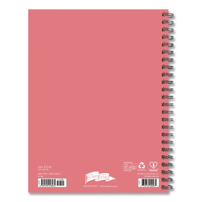 It's Me Weekly/Monthly Planner, Song Lyrics, 8.5 x 6.5, Pink Cover, 12-Month (Jan to Dec): 2026