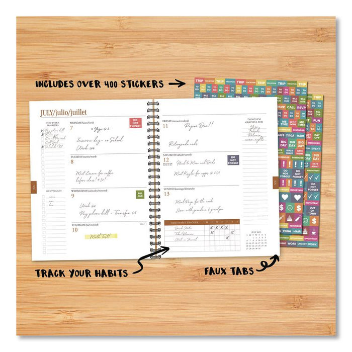 Who's Afraid of Little Old Me? Weekly/Monthly Planner, 11 x 8.5, Pink Cover, 12-Month (Jan to Dec): 2026
