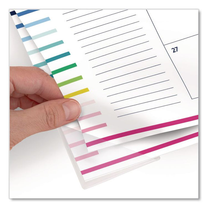 Simplified by Emily Ley Academic Monthly Deskpad Calendar, 17 x 22, White Sheets, 12-Month (July to June): 2025 to 2026