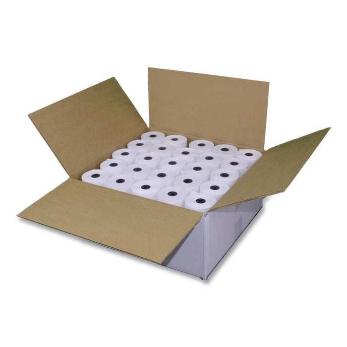 Phenol-Free Thermal POS Paper Rolls, 3.13" x 230 ft, White, 50 Rolls/Carton