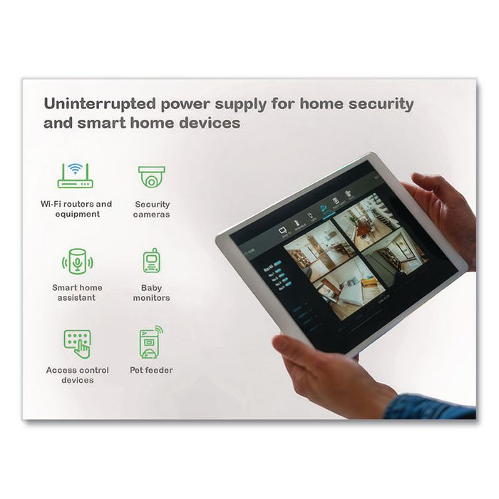 Back-UPS BE1050G3 Battery Backup System, 8 Outlets, 1,050 VA, 490 J
