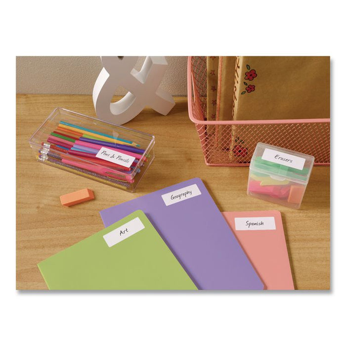 Easy Peel White Address Labels with Sure Feed Technology, Laser, 1 x 2.63, 30/Sheet, 100 Sheets/Pack, 5 Packs/Carton