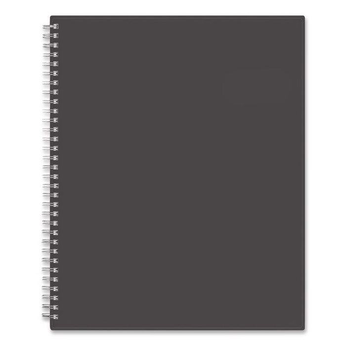 Collegiate Academic Year Weekly/Monthly Planner, 11 x 8.5, Charcoal Gray Cover, 12-Month: July 2025 to June 2026