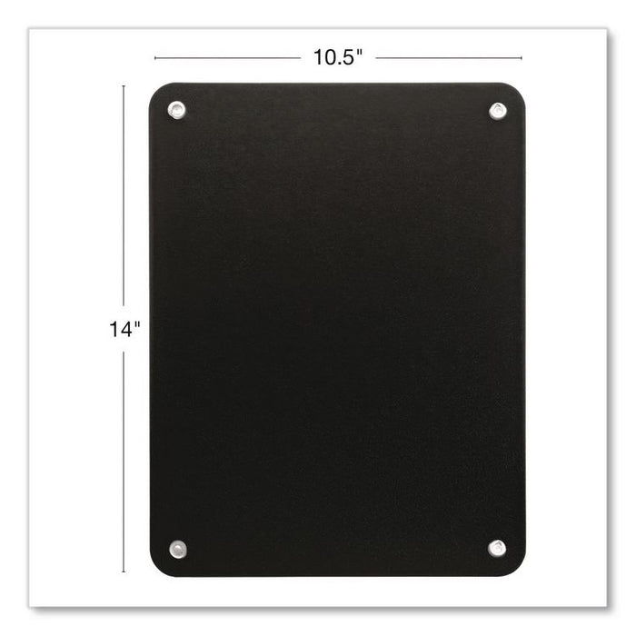 Window Chalkboard, Black Surface, 10.5 x 14