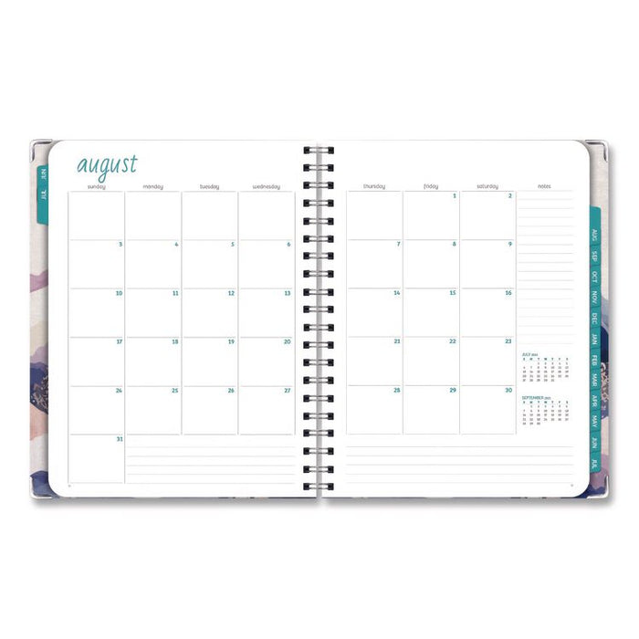 Pastel Mountains Academic Year Weekly/Monthly Planner, 11 x 8.5, Multicolor Cover, 14-Month: June 2025 to July 2026