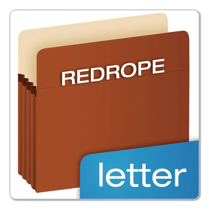 Expanding Pocket, 1.75" Expansion, Letter Size, Brown, 50/Box