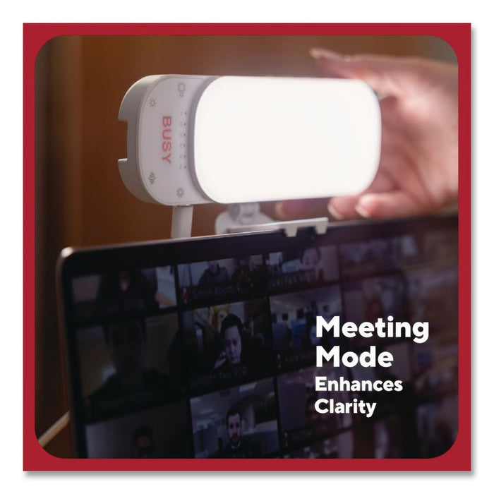 Brightwell 5-in-1 Productivity LED Desk Light, 7" High, White