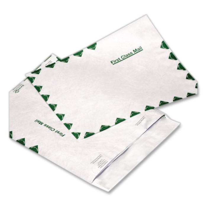 Ship-Lite Envelope, First Class, #10 1/2, Cheese Blade Flap, Redi-Strip Adhesive Closure, 9 x 12, White, 100/Box