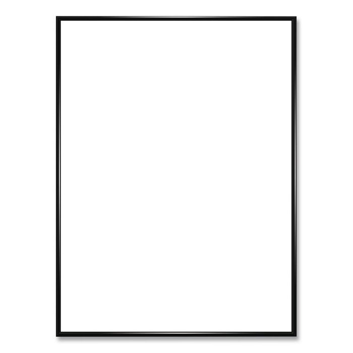 Poster Frame, Plastic, 24 x 36 Insert, Black, 10/Pack
