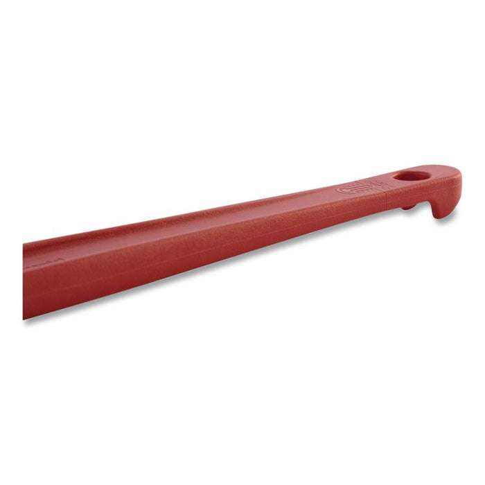 High Heat Scraper Spoon, Plastic, 13.5", Red/White
