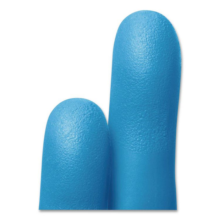 Element Nitrile Exam Gloves, Powder-Free, AQL 1.5, Medium, 3.2 mil Thick, 9.3" Long, Blue, 250/Box, 10 Boxes/Carton
