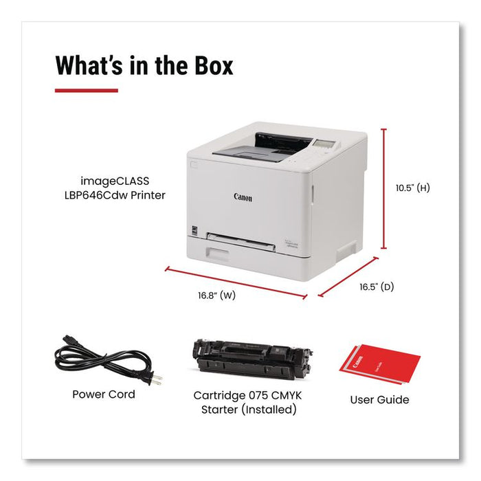 imageCLASS LBP646Cdw Wireless Laser Printer