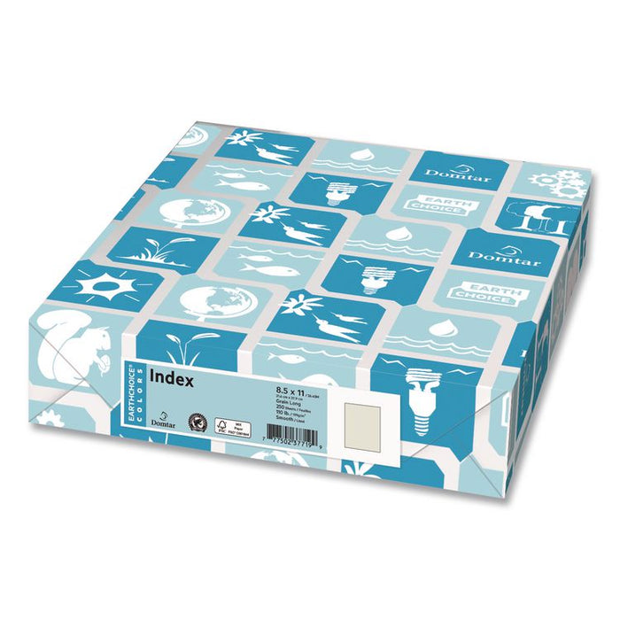 Cover Stock, 67 lb Bristol Weight, 8.5 x 11, Cream, 250/Pack