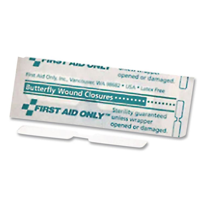 Butterfly Wound Closures, 0.38 x 1.75, 100/Box