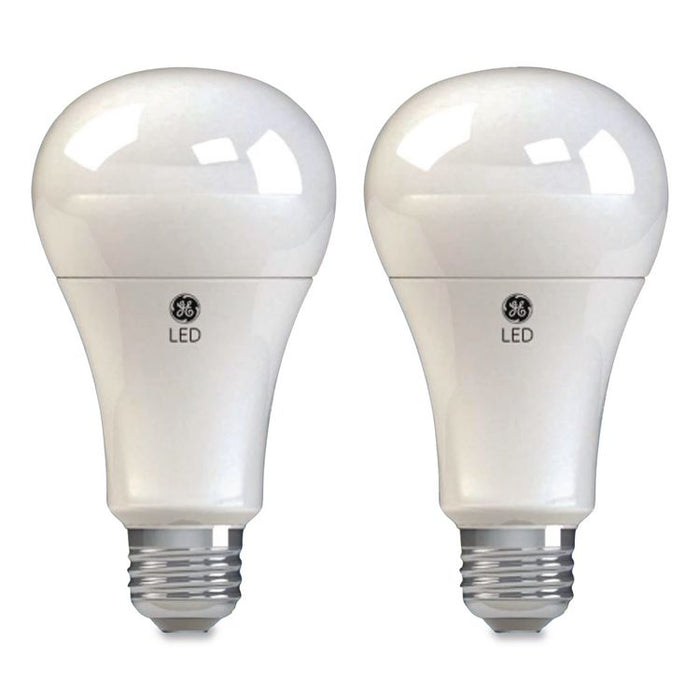 LED Dimmable A21 Light Bulb, 12 W, Daylight, 2/Pack