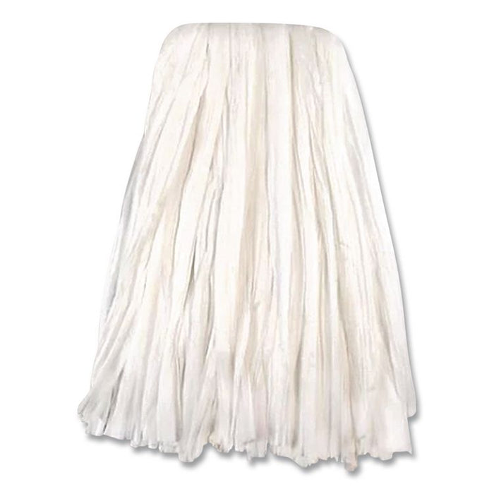 Edge Non-Woven Wet Mop Head, Rayon, #24, White