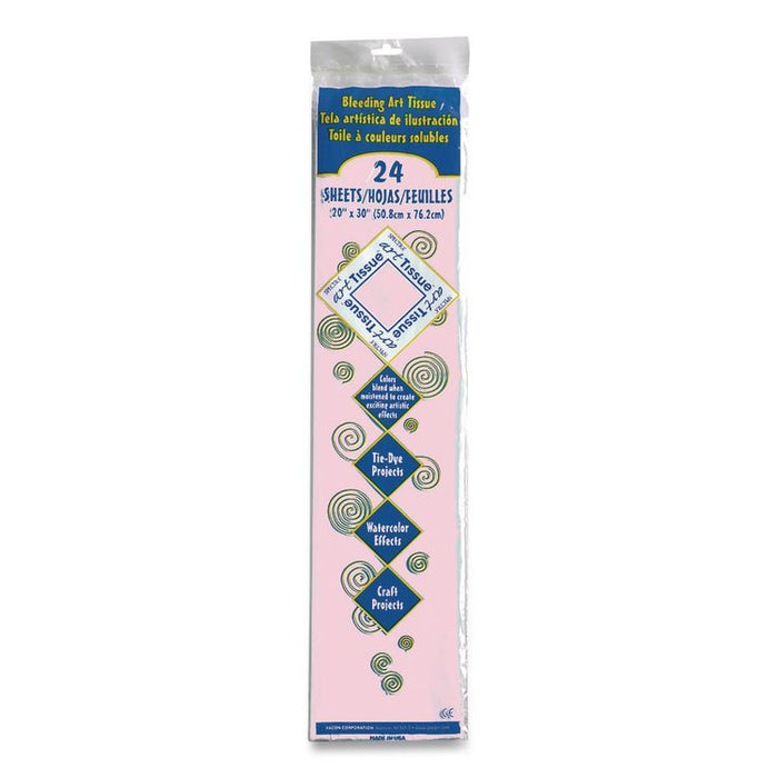 Spectra Art Tissue, 23 lb Tissue Weight, 20 x 30, Baby Pink, 24/Pack