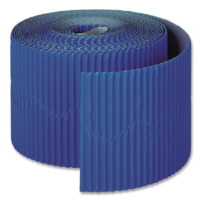 Bordette Decorative Border, 2.25" x 50 ft, Rich Blue