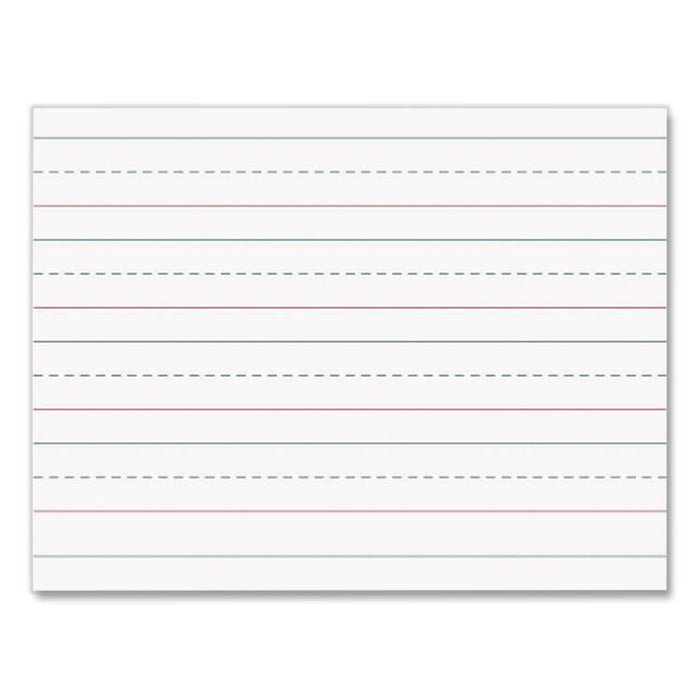 Multi-Program Picture Story Paper, 30 lb Bond Weight, 1/2" Long Rule, One-Sided, 8.5 x 11, 500 Sheets/Ream