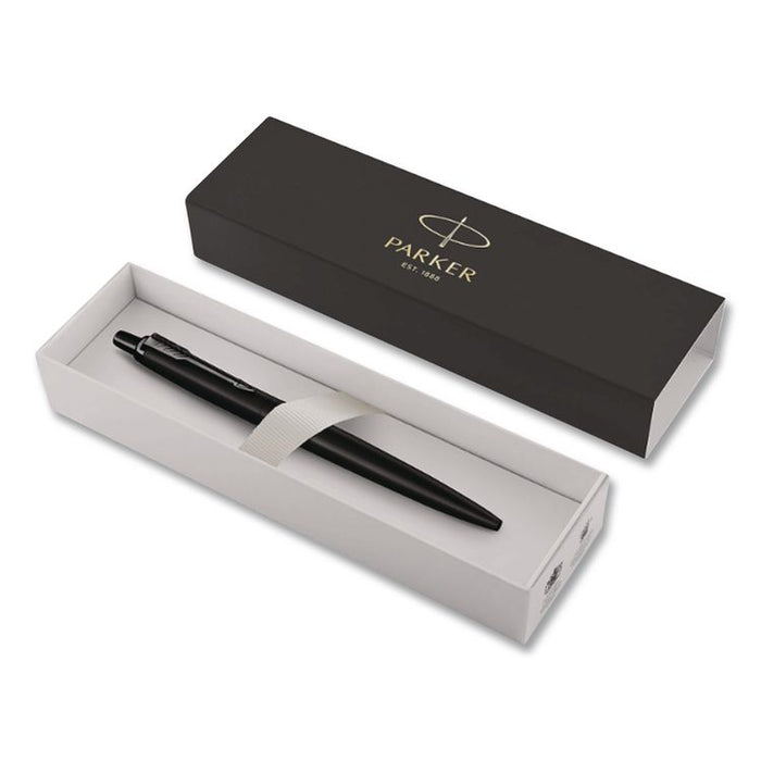 Jotter XL Ballpoint Pen, Retractable, Medium Point, Blue Ink, Black Barrel
