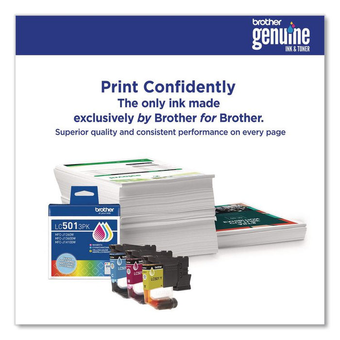 LC501BKS Ink, 250 Page-Yield, Black