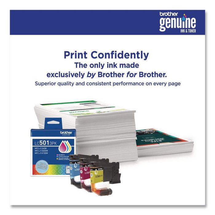 LC501XLCS High-Yield Ink, 500 Page-Yield, Cyan
