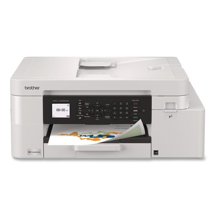 MFCJ4355DW INKvestment 4355 Wireless Color Inkjet AIO Printer, Copy/Fax/Print/Scan
